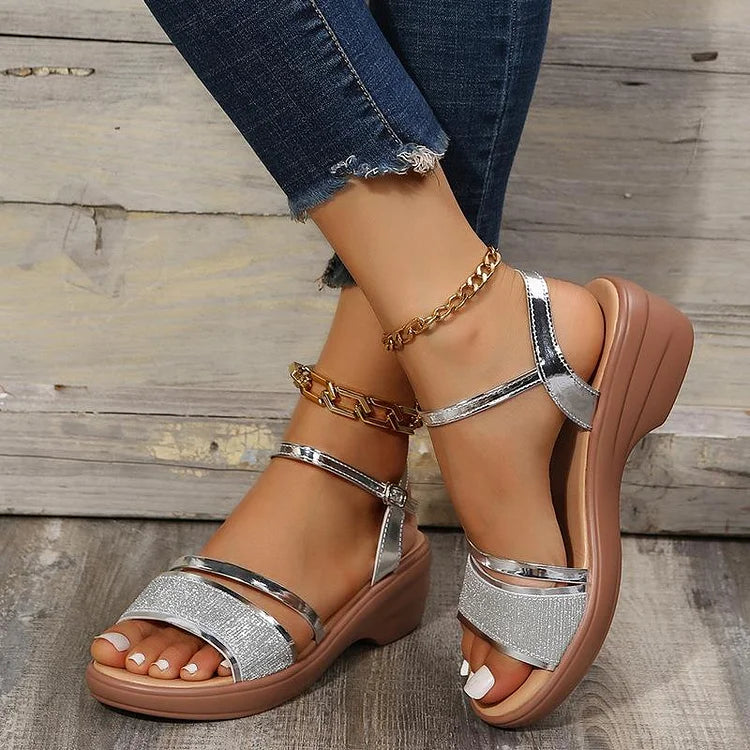 Emma | Orthopedische sandalen met sledehak