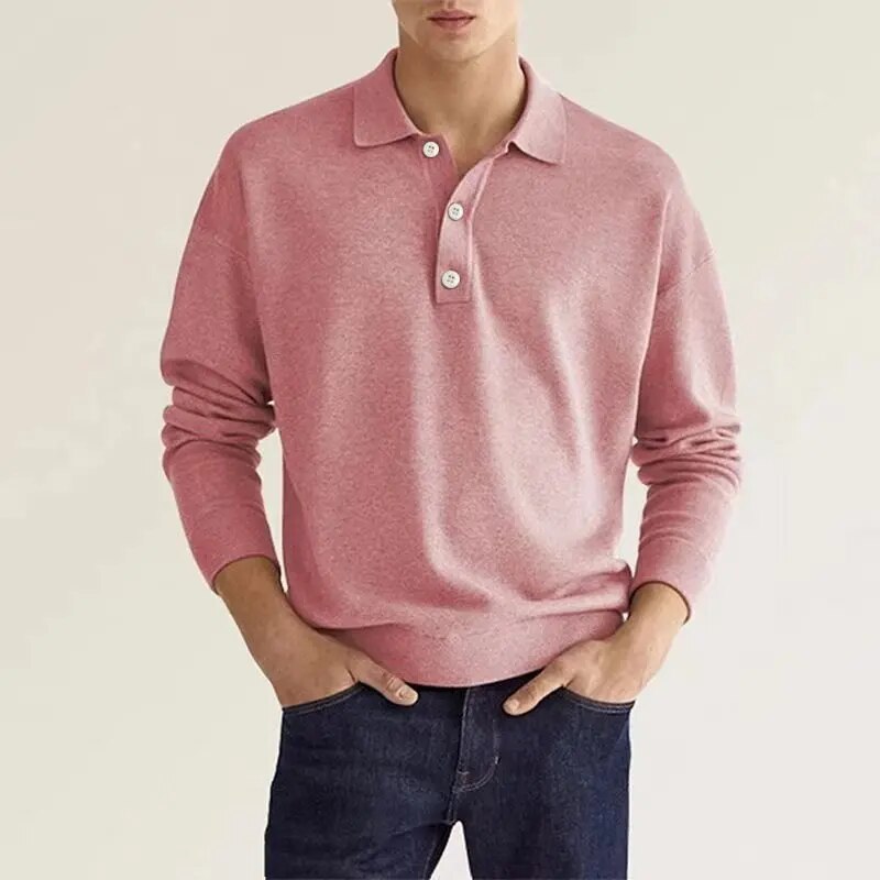 Serlene - Poloshirt met lange mouwen