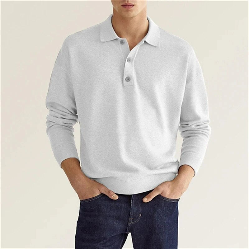 Serlene - Poloshirt met lange mouwen