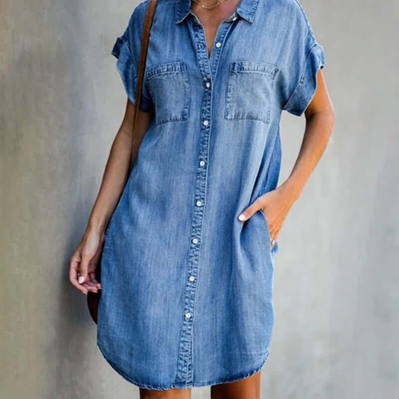 Fanny - Denim Jurk