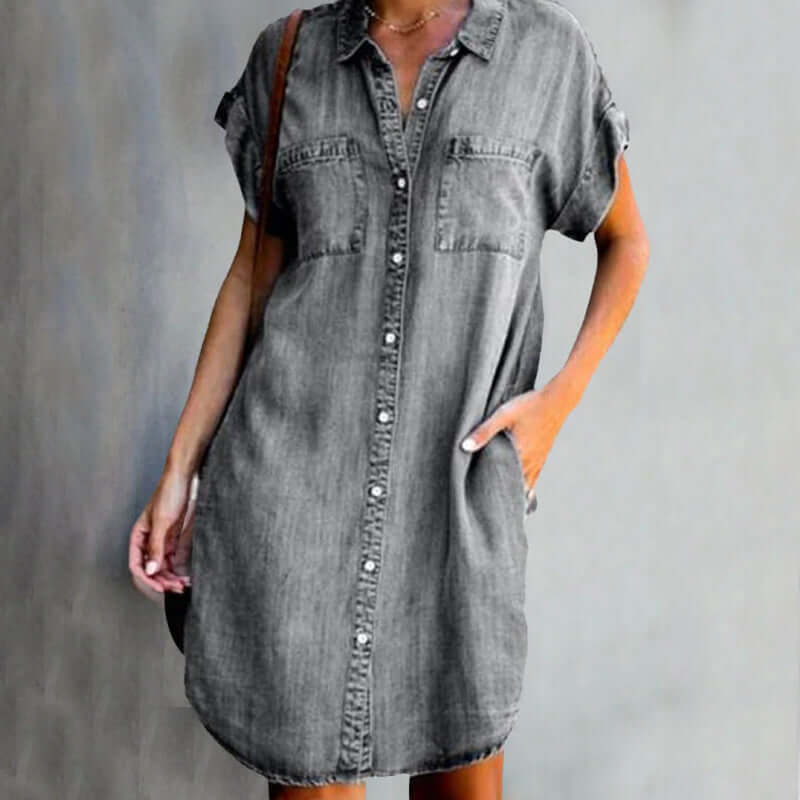 Fanny - Denim Jurk