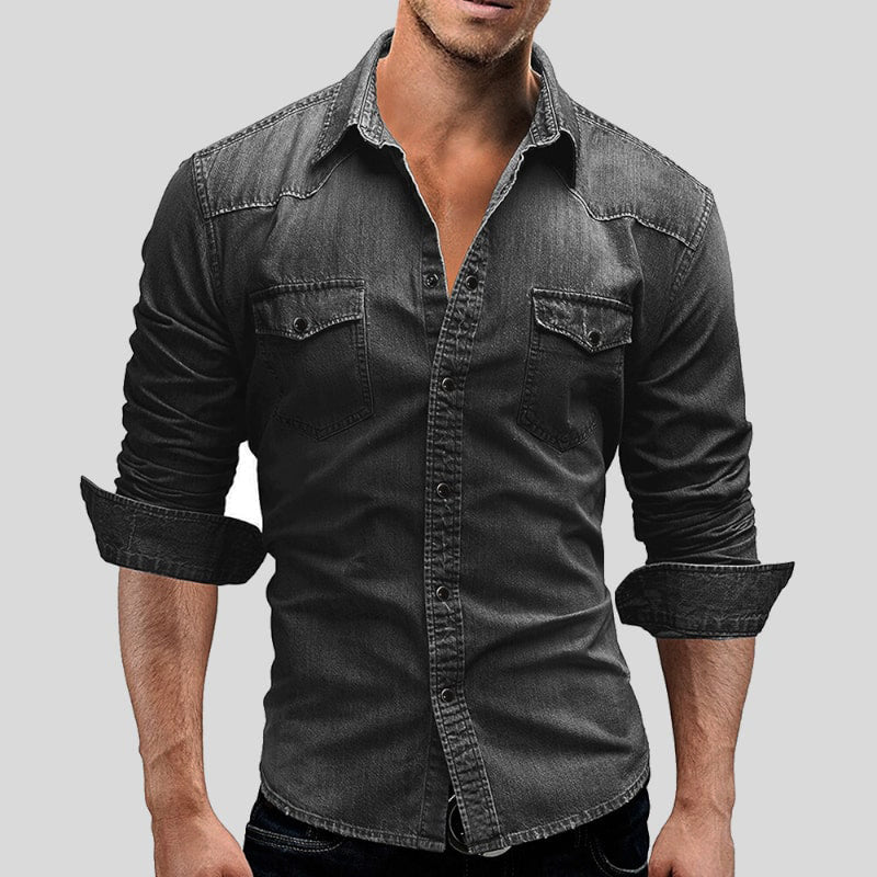 David | Denim Overhemd