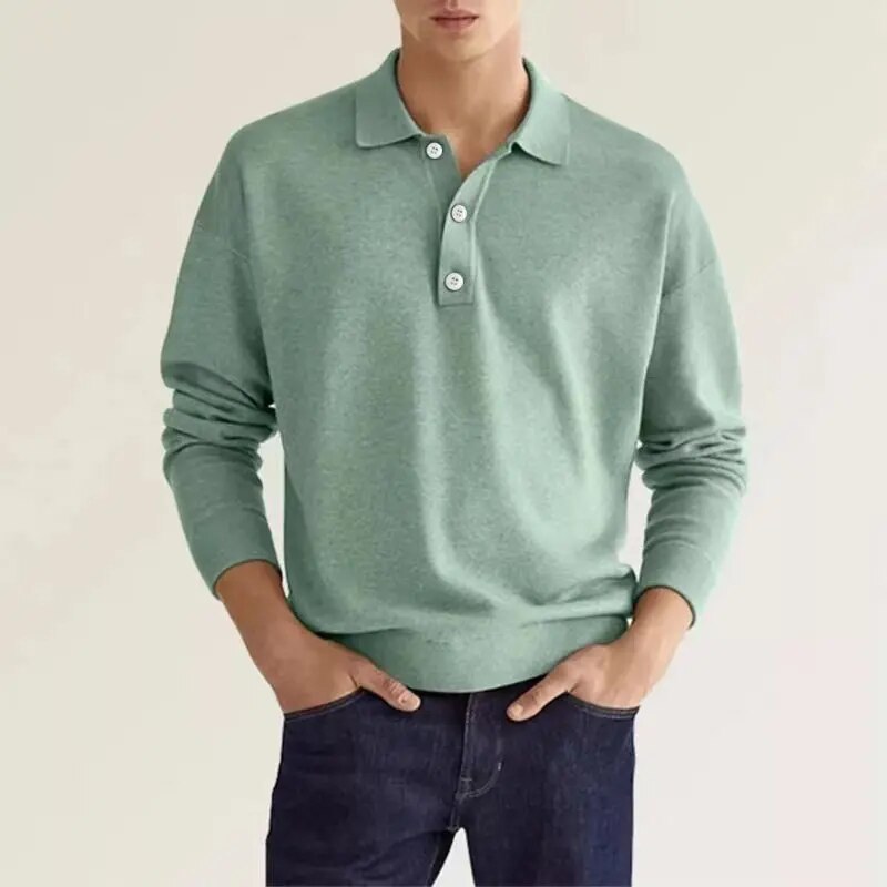 Serlene - Poloshirt met lange mouwen