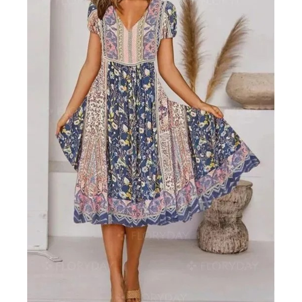 Letitia | Vintage kanten jurk