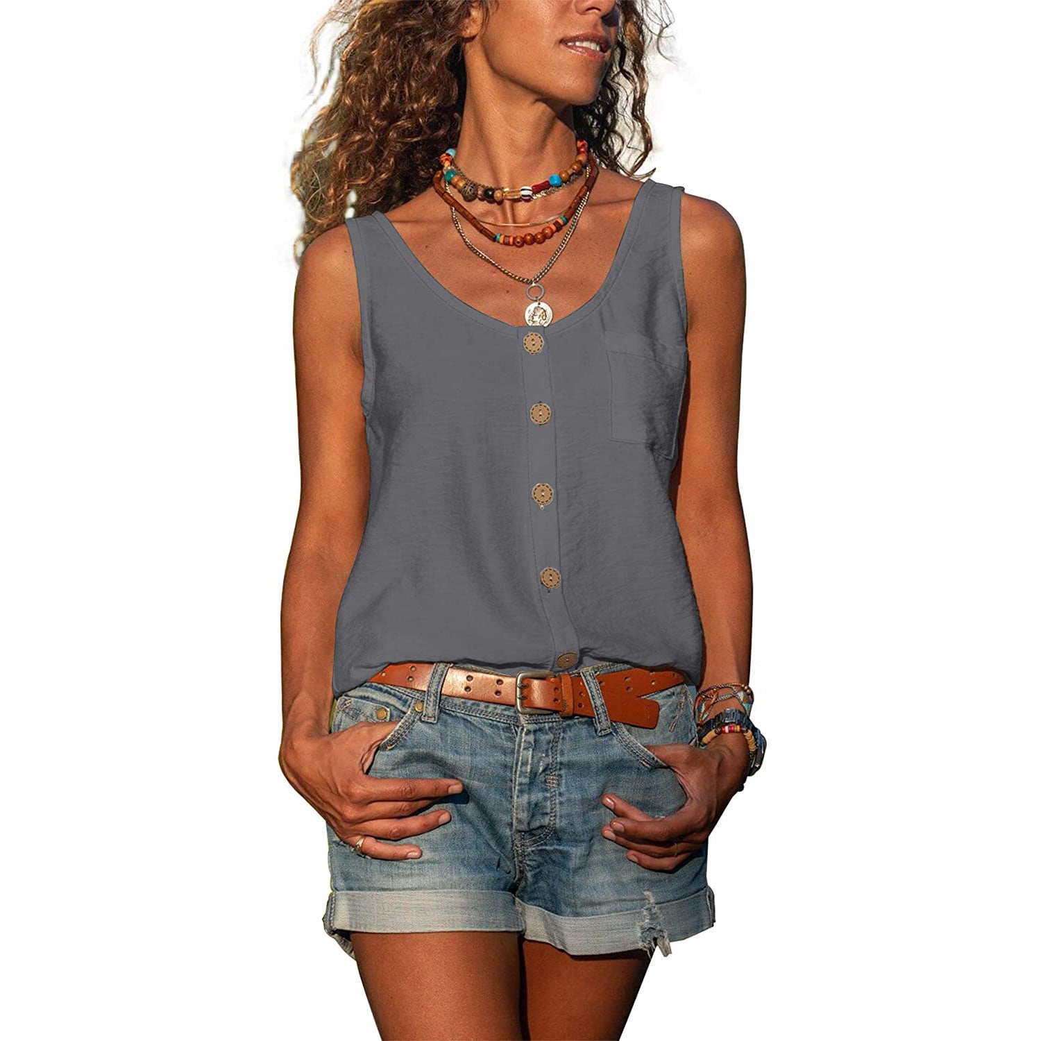 Nyla | Ibiza-mode elegante dames tank top