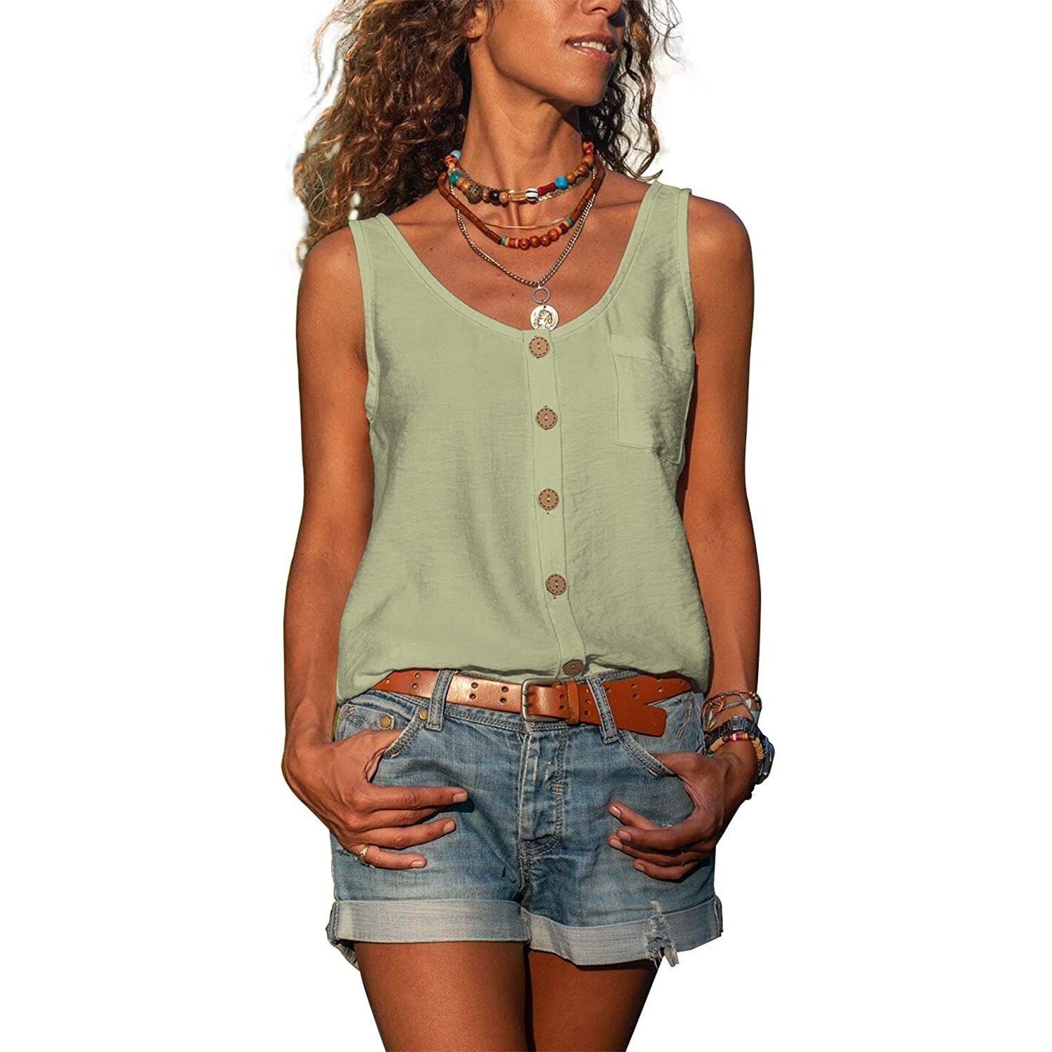 Nyla | Ibiza-mode elegante dames tank top